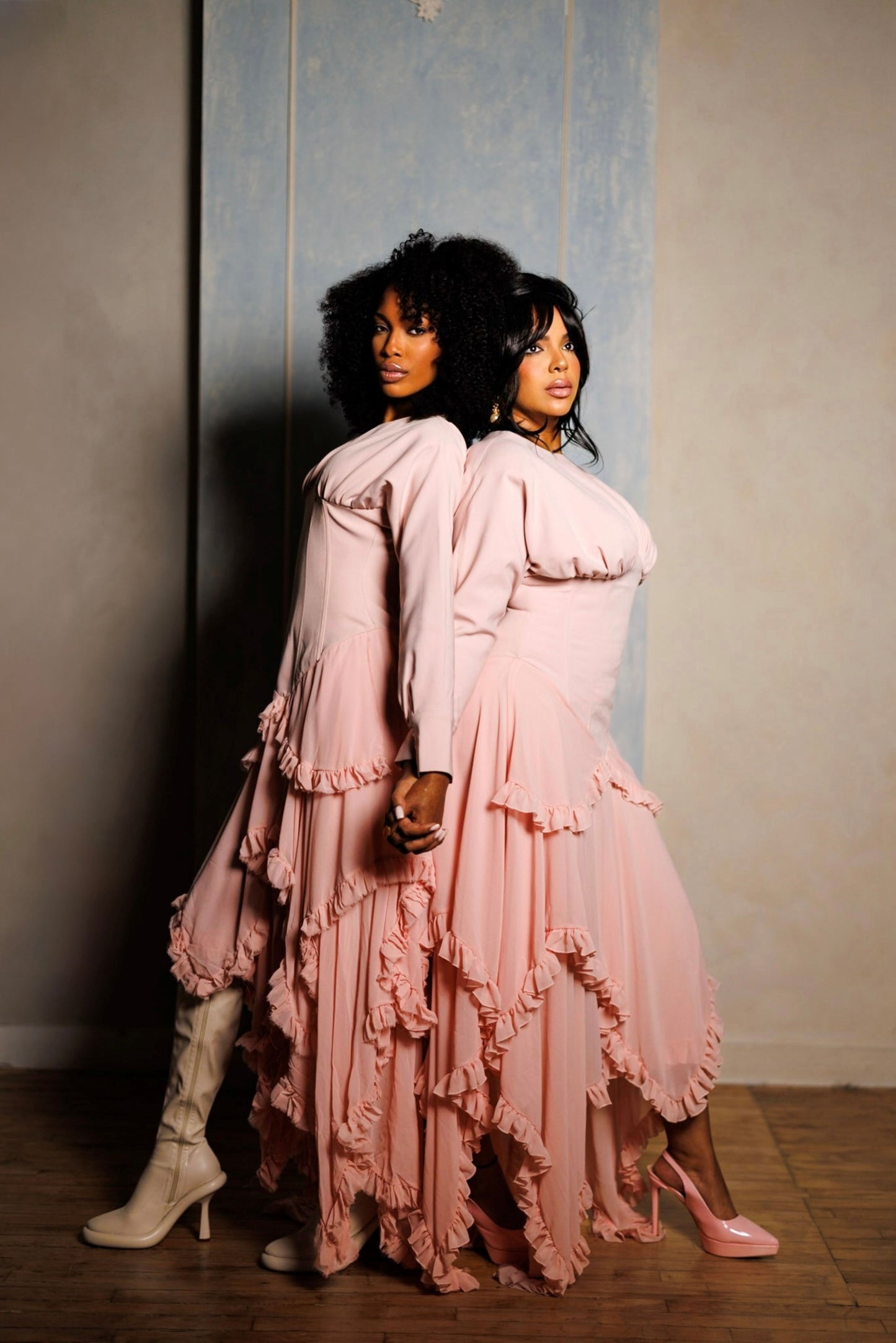 Layered Maxi Dress (Made-to-order only) – TEN ZERO THREE
