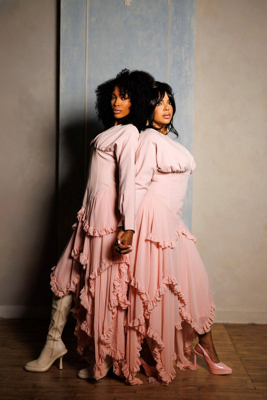 Layered Maxi Dress (Made-to-order only)